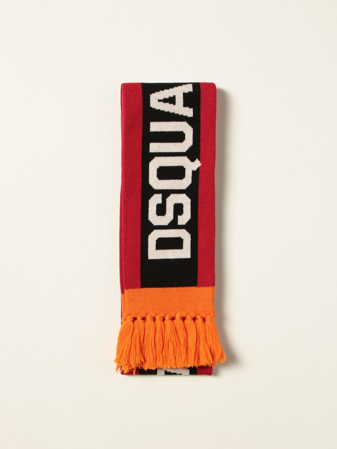 Scarf Dsquared2 Junior: Dsquared2 Junior scarf with inlay red 1