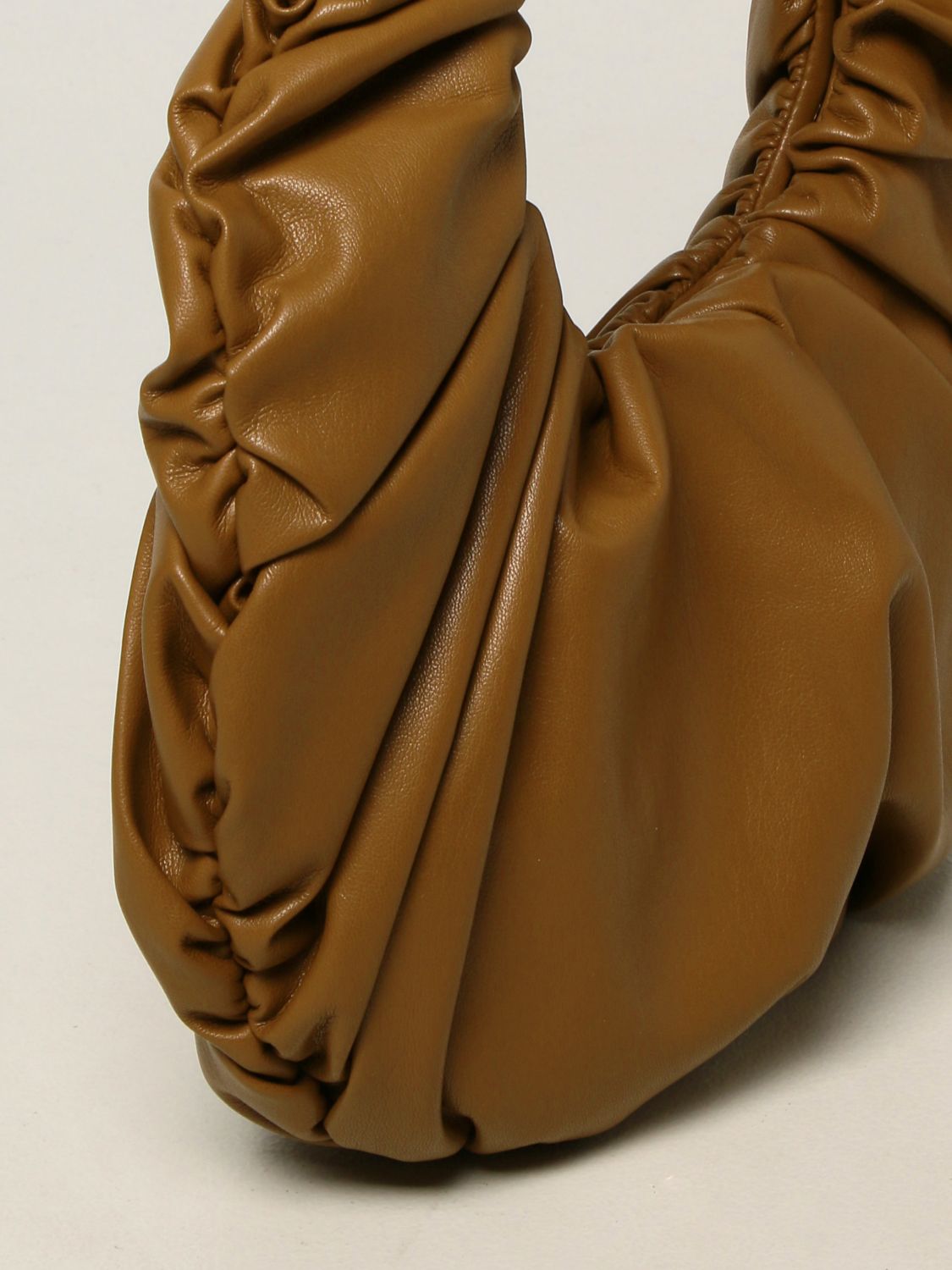 Shoulder bag Nanushka: Anja Baguette Nanushka bag in vegan leather brown 4