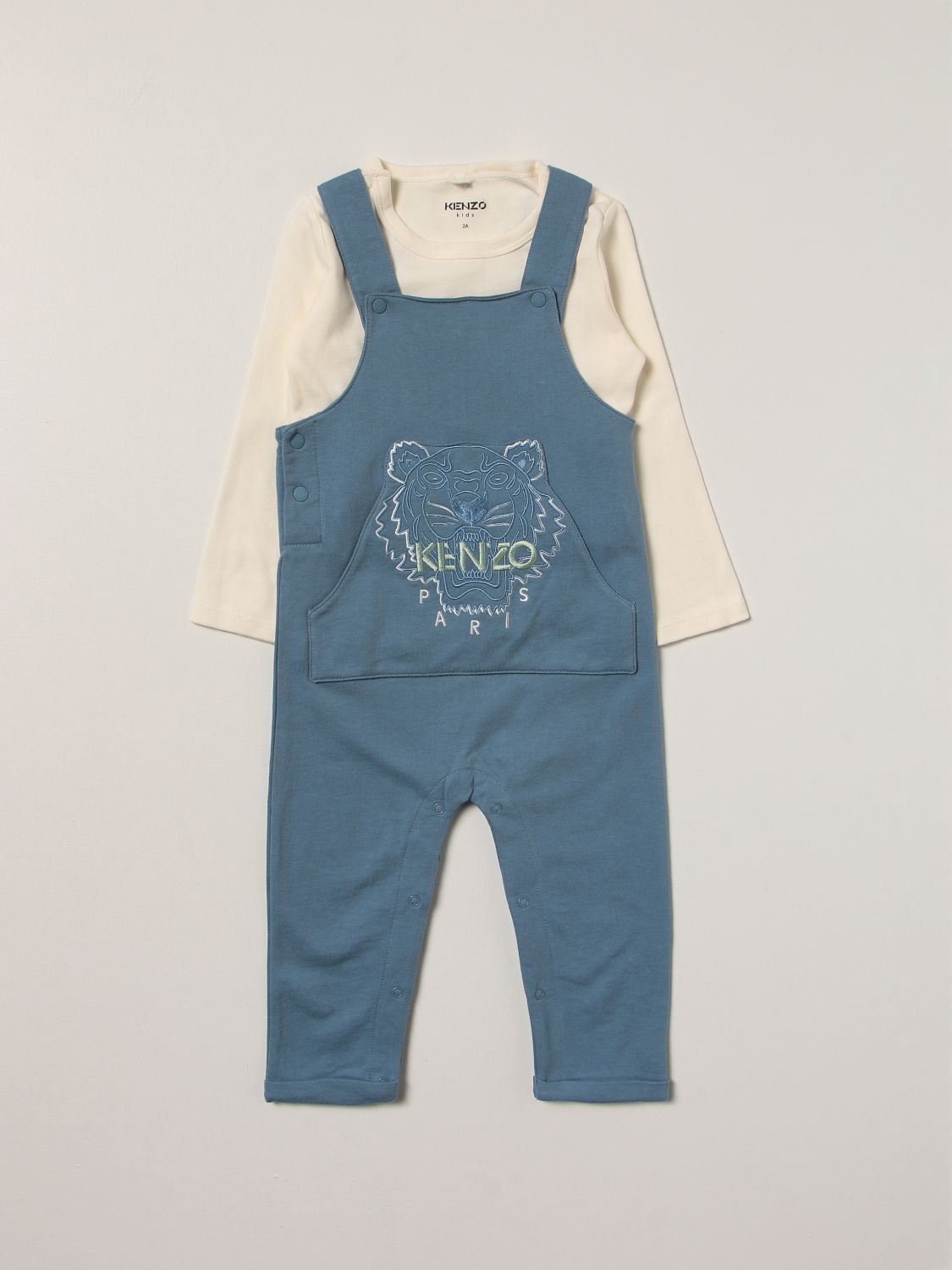 Baby-Overall Kenzo Junior: Baby-overall kinder Kenzo Junior blau 1