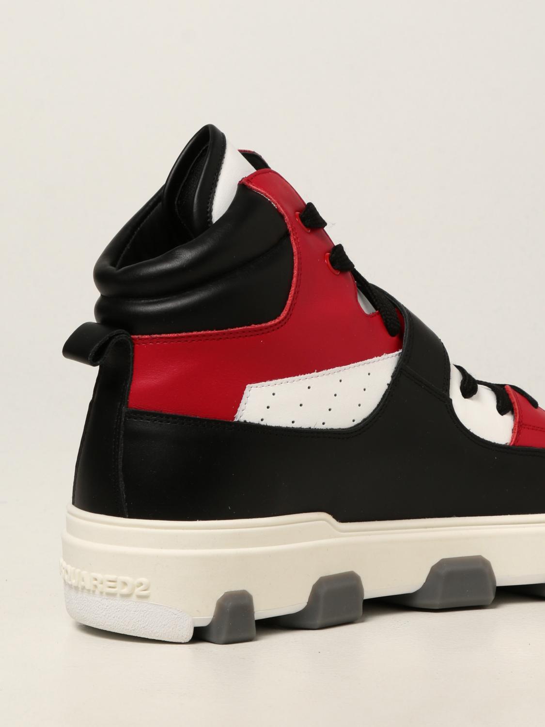 dsquared2 leather sneakers