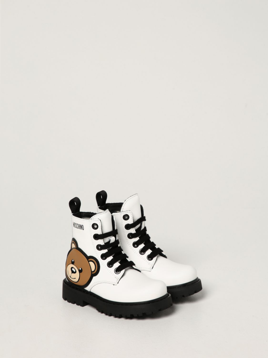 Обувь Moschino Baby: Обувь Детское Moschino Baby белый 2