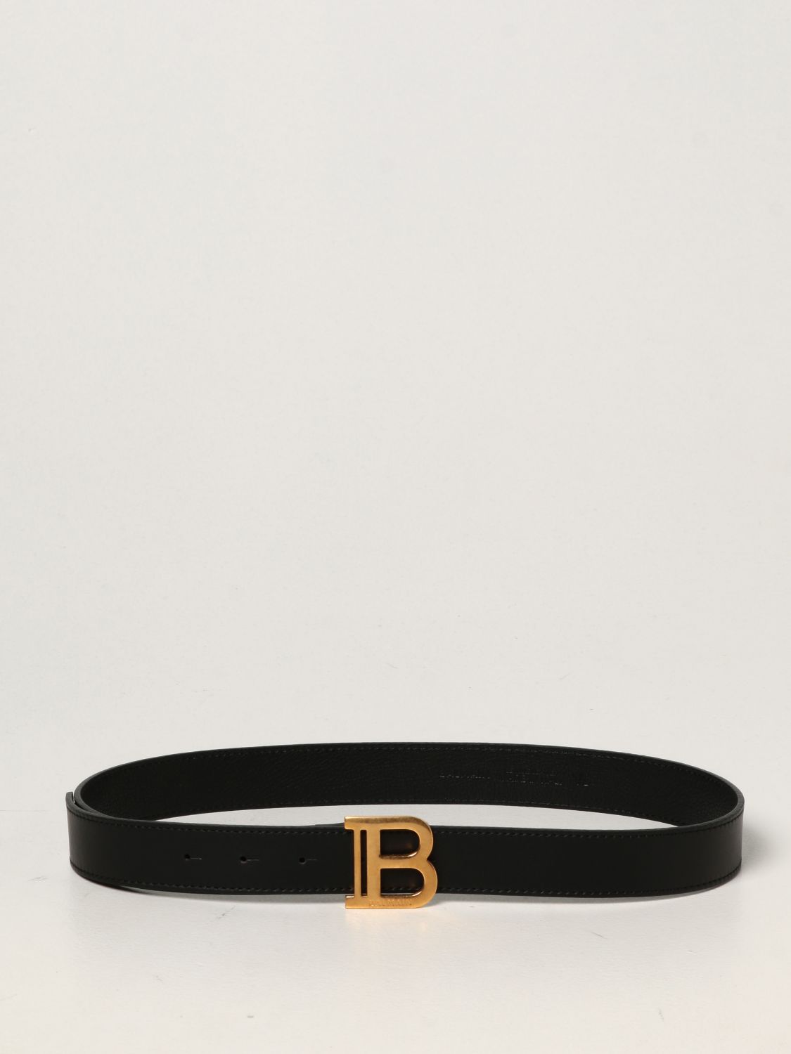 Belt Balmain: Balmain leather belt gold 1