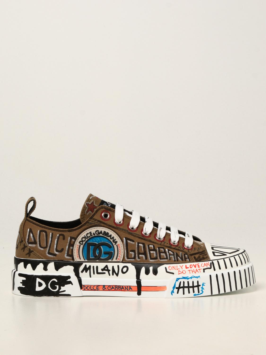 Trainers Dolce \u0026 Gabbana Men Military 