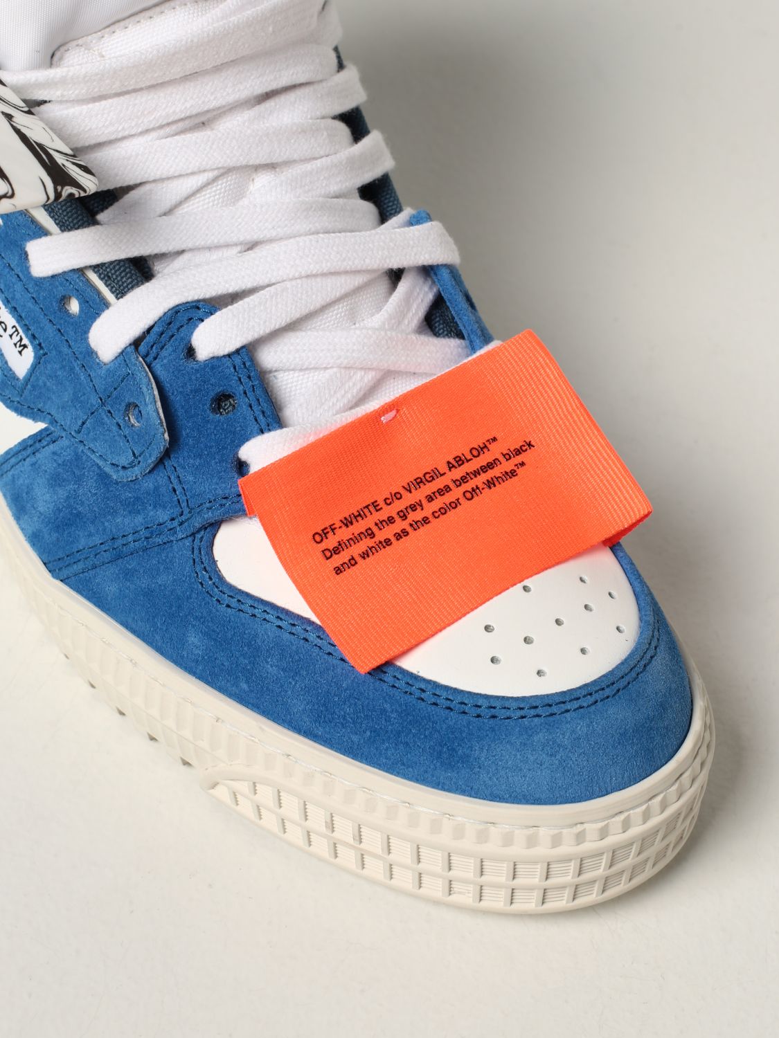 OFF-WHITE: Trainers men Off White - Blue | Trainers Off-White ...