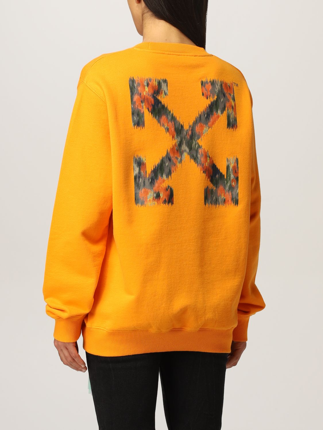 OFF-WHITE: for woman - Orange | Off-White OWBA055F21JER001 online at GIGLIO.COM