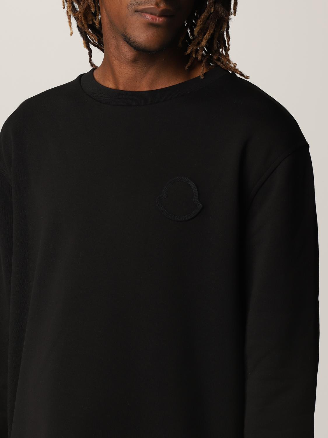 moncler sweatshirt black