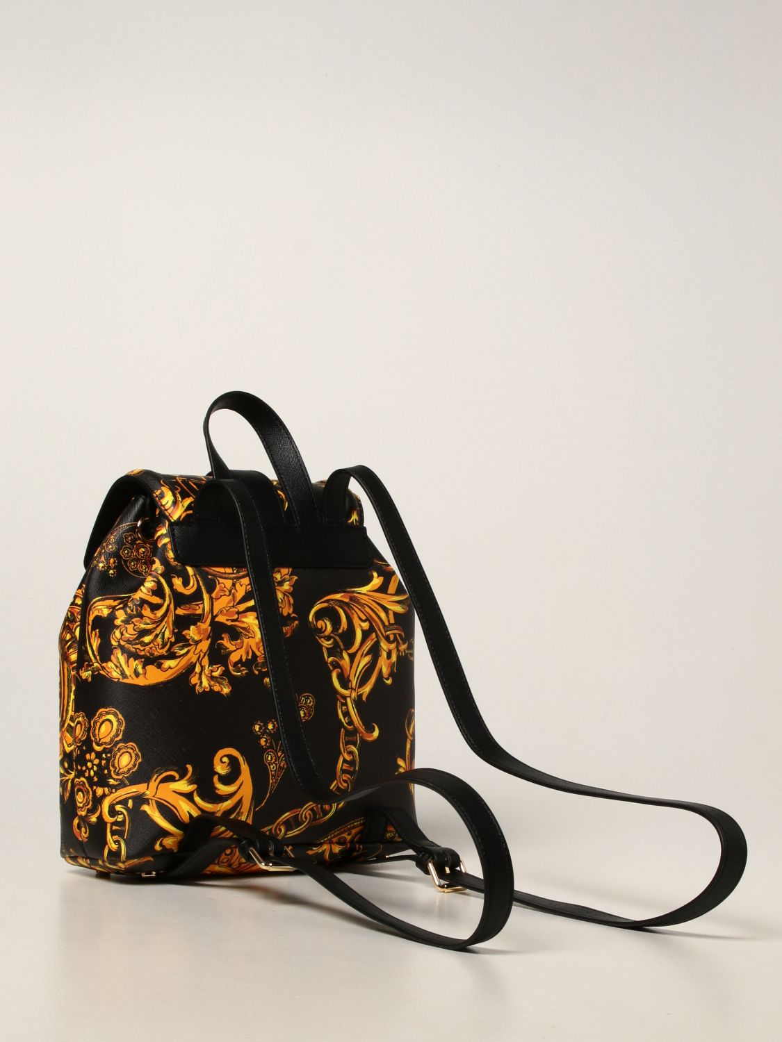Backpack Versace Jeans Couture: Versace Jeans Couture backpack with Baroque print multicolor 2