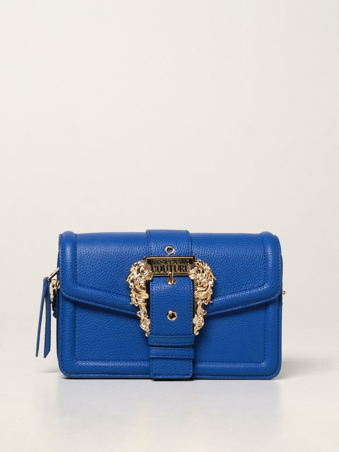 Crossbody bags Versace Jeans Couture: Versace Jeans Couture crossbody bag in synthetic leather cobalt 1