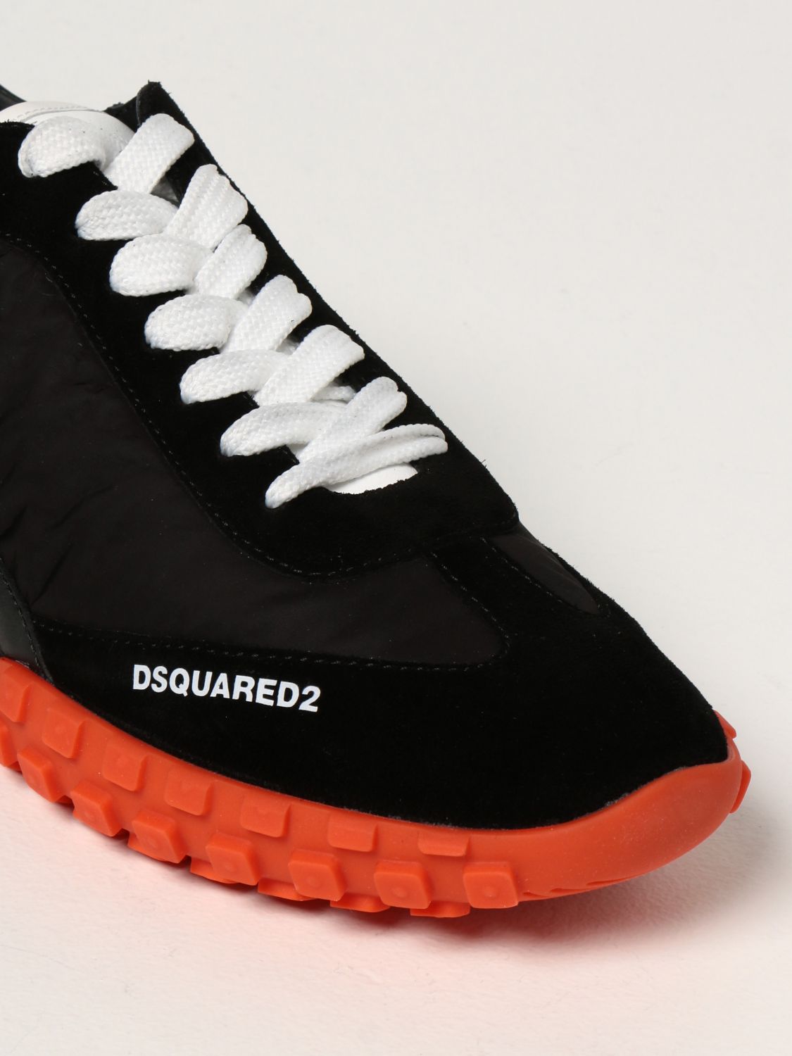 Trainers Dsquared2: Dsquared2 Legend trainers in nylon and suede black 4