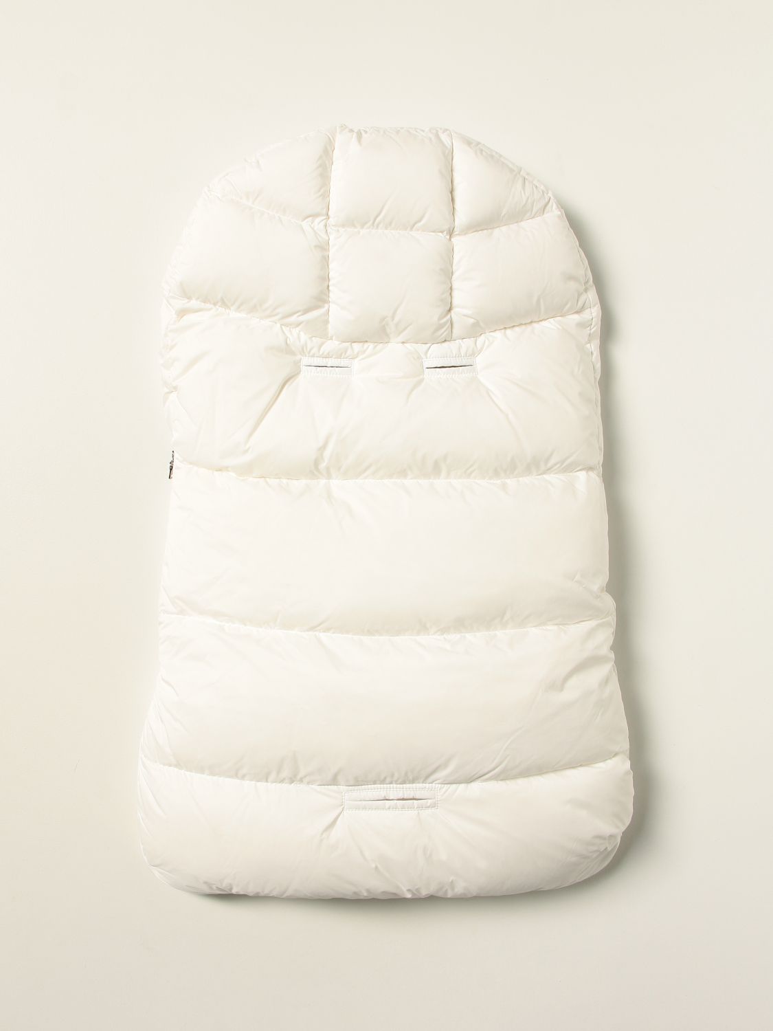 Blanket Moncler: Moncler sleeping bag in padded nylon white 2
