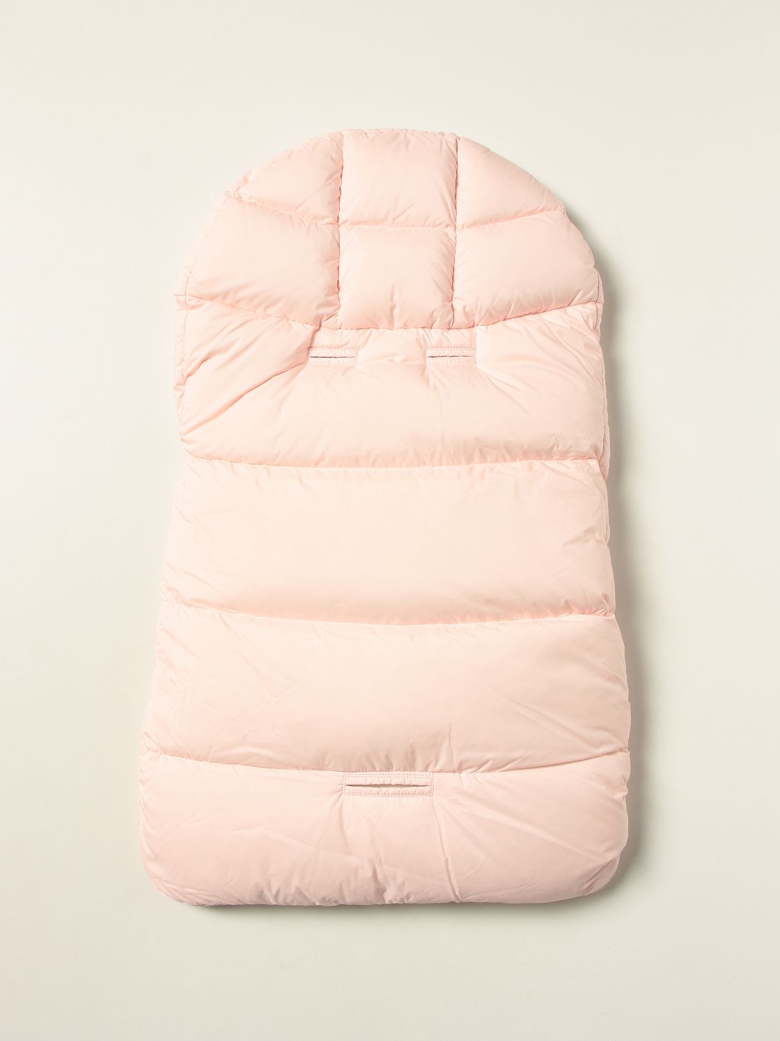 Blanket Moncler: Moncler sleeping bag in padded nylon pink 2