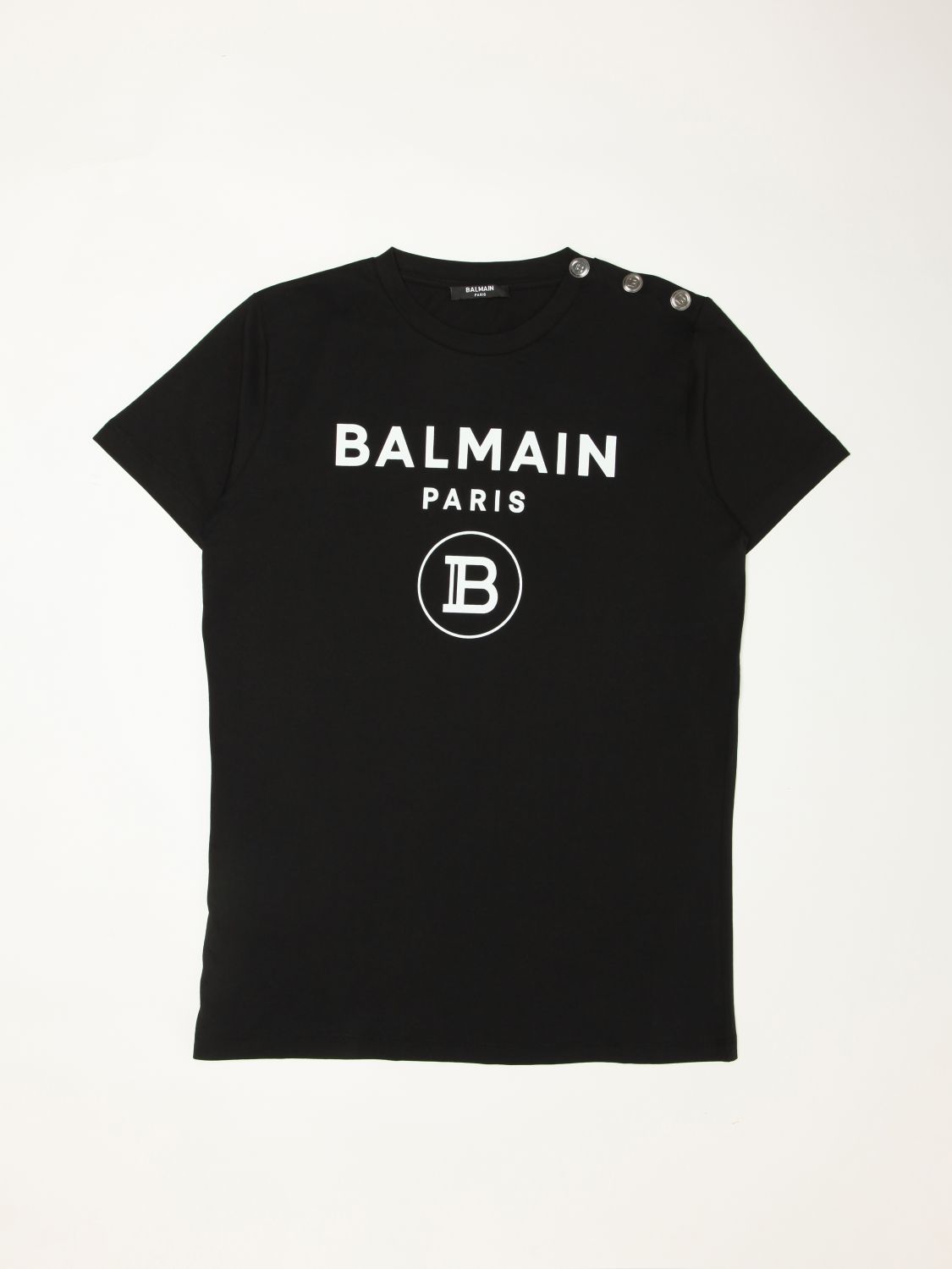 T-shirt Balmain: T-shirt enfant Balmain noir 1
