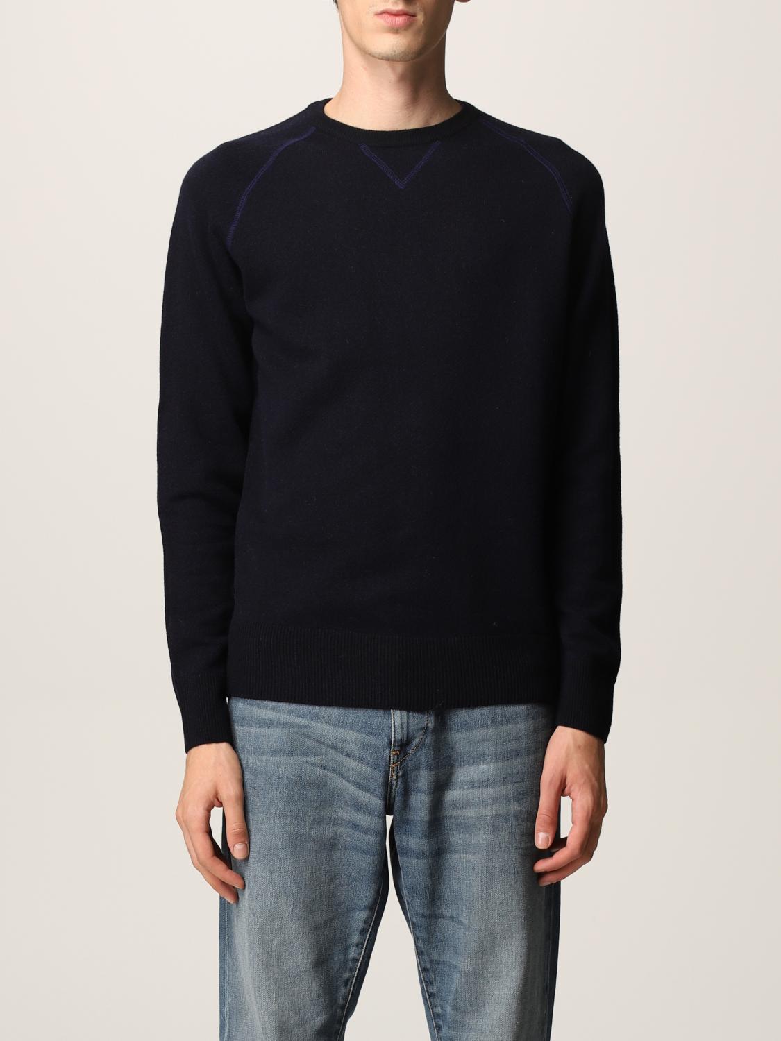 Aspesi Outlet セーター メンズ ネイビー セーター Aspesi M210 3965 Giglio Com