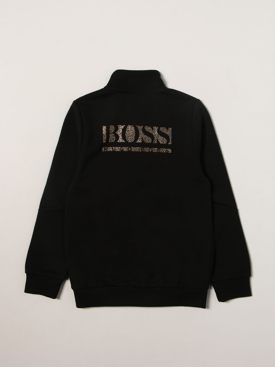 black boss sweater