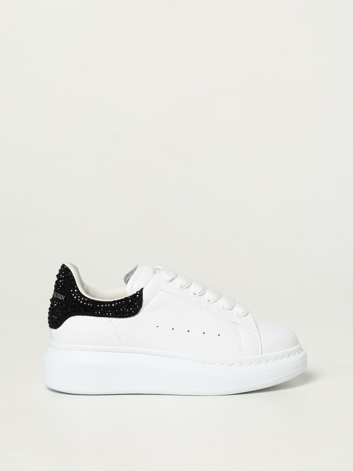 Shoes Alexander Mcqueen: Larry Alexander McQueen sneakers in leather white 1