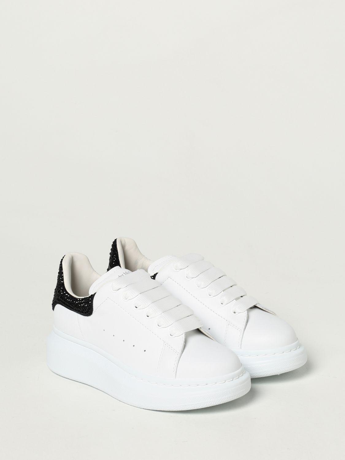 Shoes Alexander Mcqueen: Larry Alexander McQueen sneakers in leather white 2