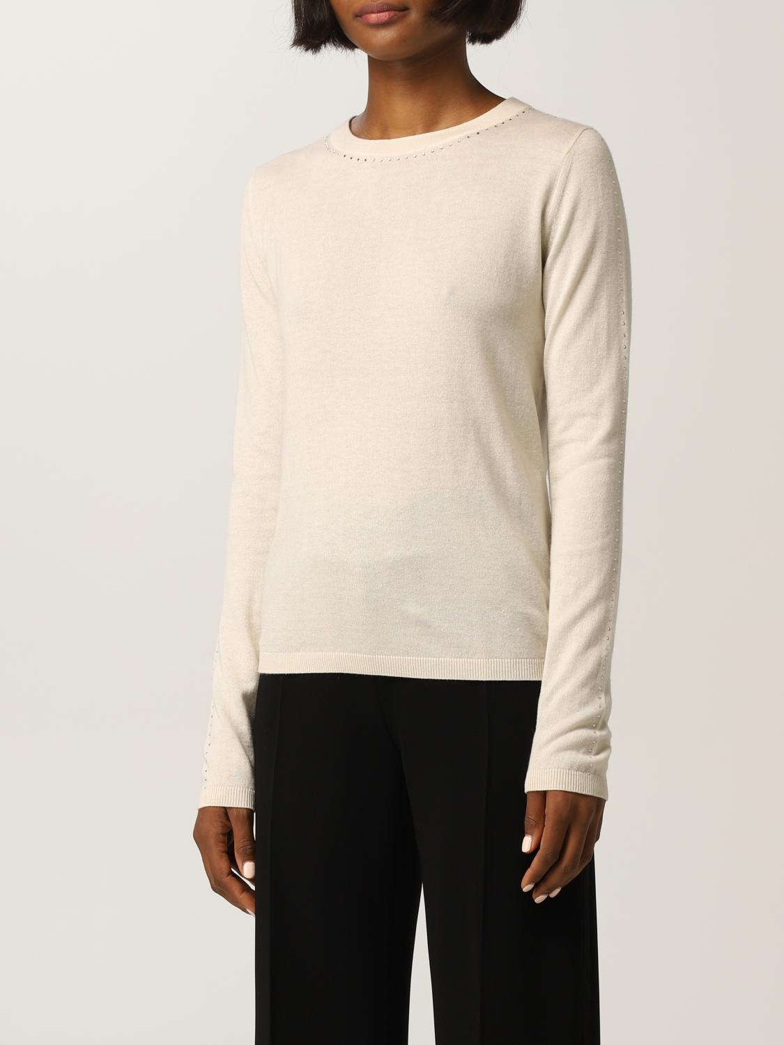 cream cotton jumper womens