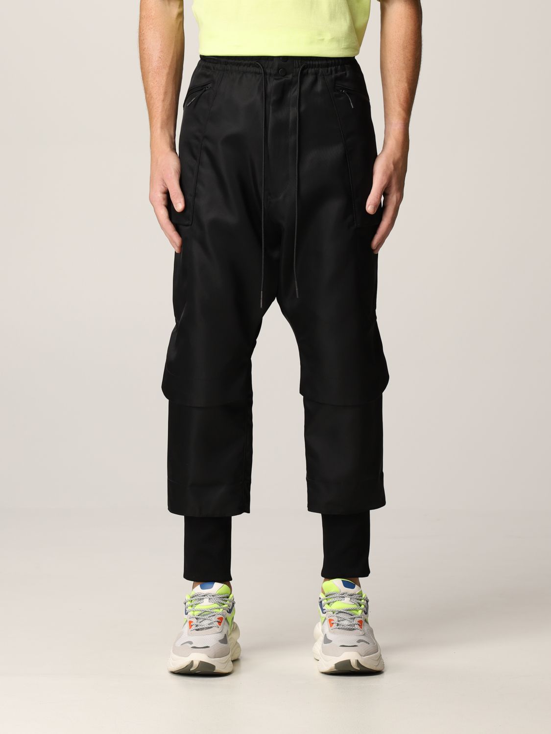 Y-3: pants for man - Black | Y-3 pants HB3433 online on GIGLIO.COM