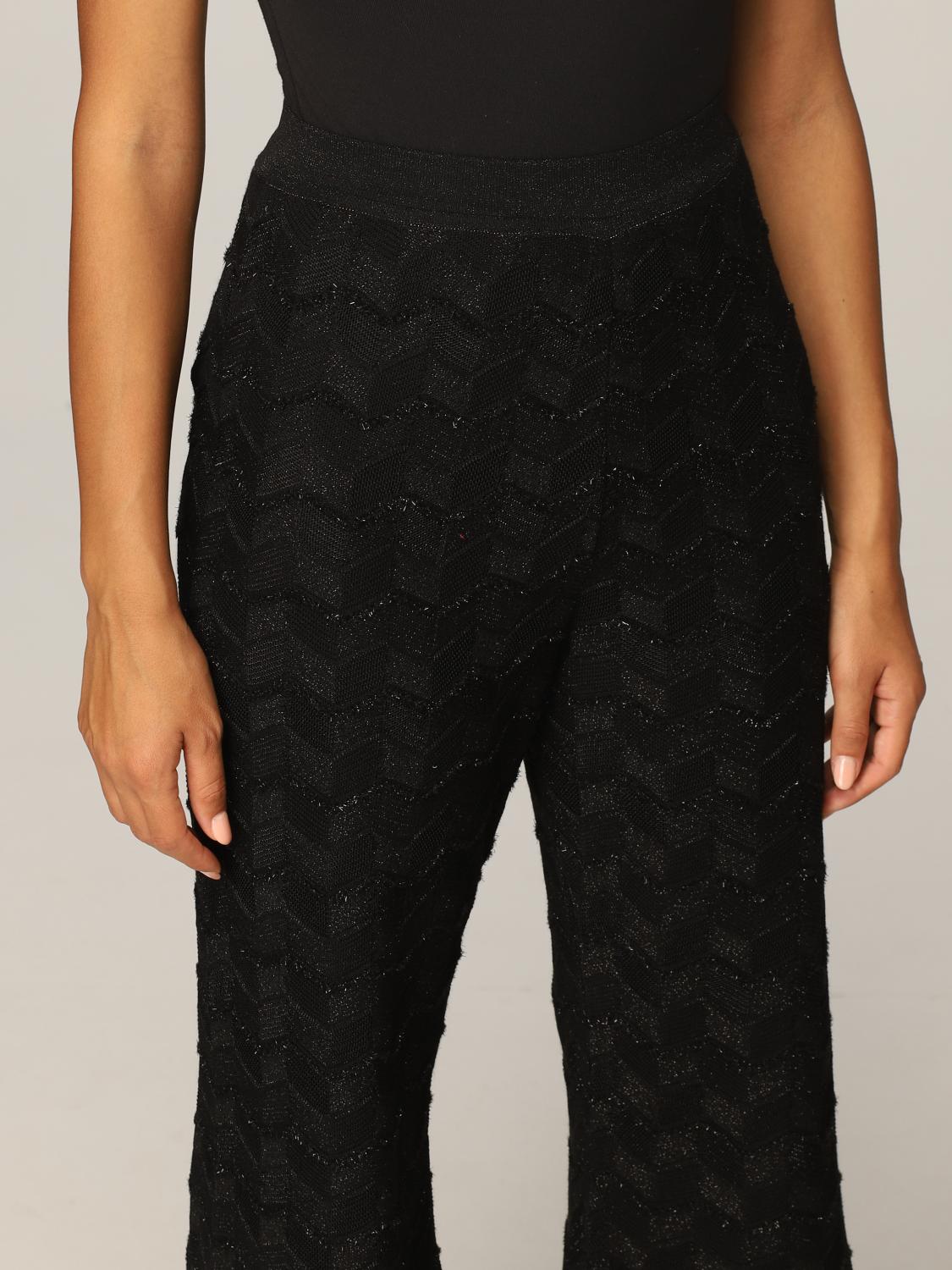 missoni black pants