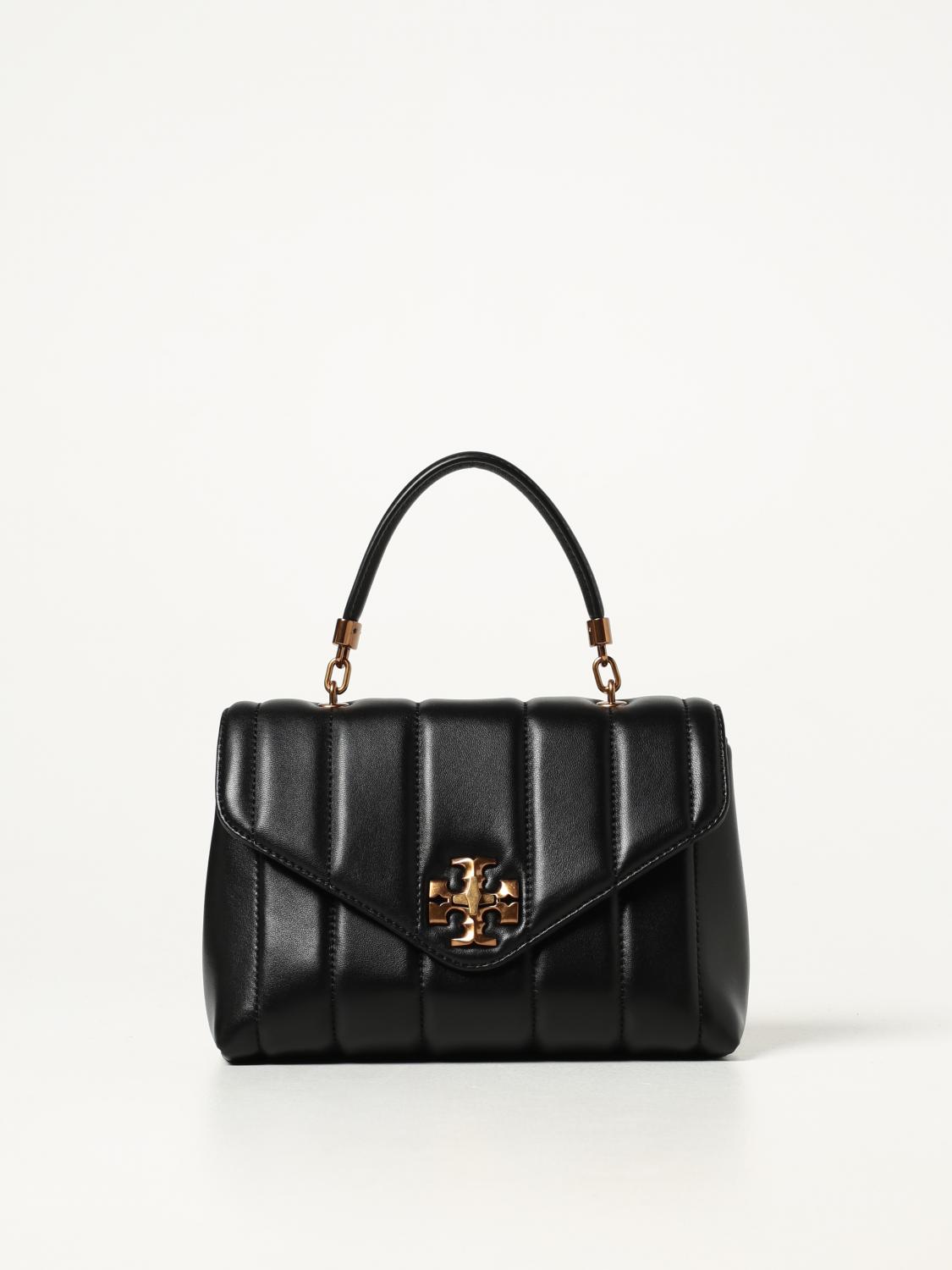 Leather tote Tory Burch Black in Leather - 25743832