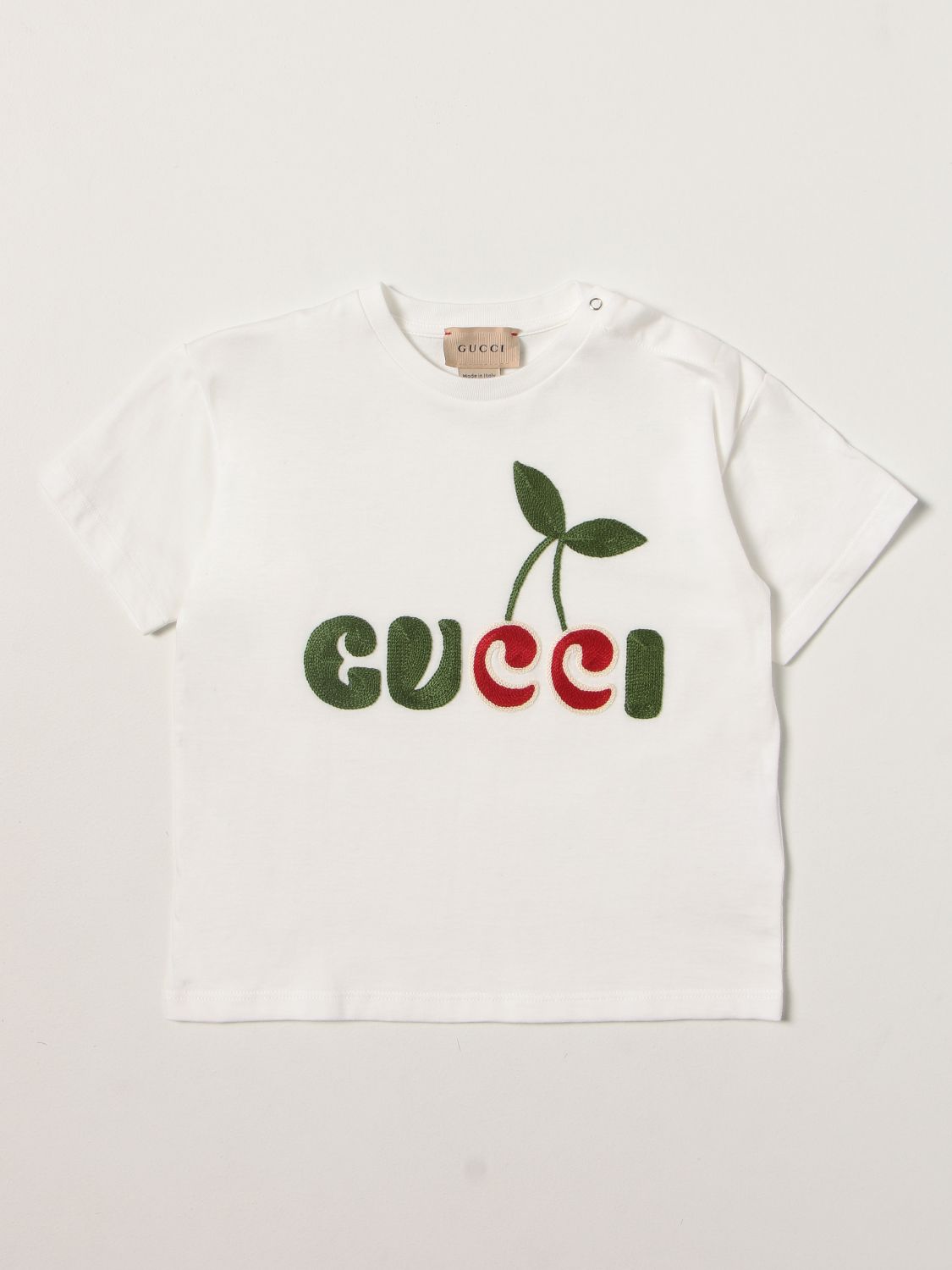 グッチ(GUCCI): Tシャツ 男の子 - ホワイト | Tシャツ グッチ 581019 XJDNY GIGLIO.COM