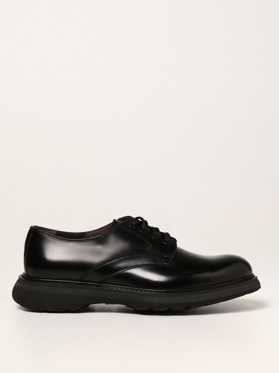 Brogue shoes Doucal's: Shoes men Doucal's charcoal 1