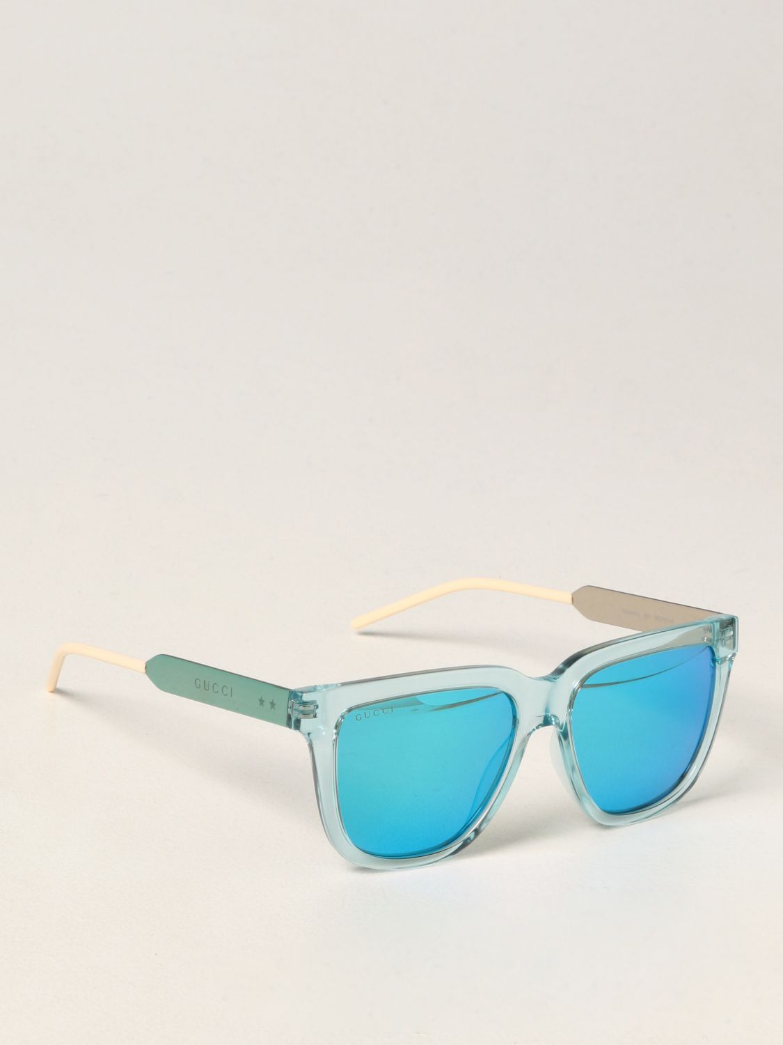 Солнцезащитные очки Gucci: Солнцезащитные очки Мужское Gucci синий 1
