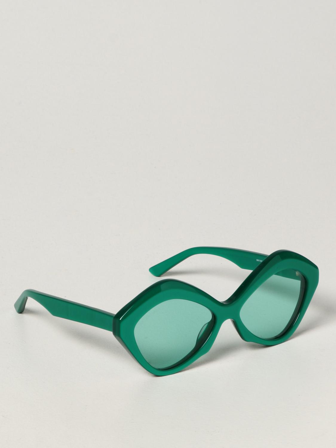 balenciaga green sunglasses