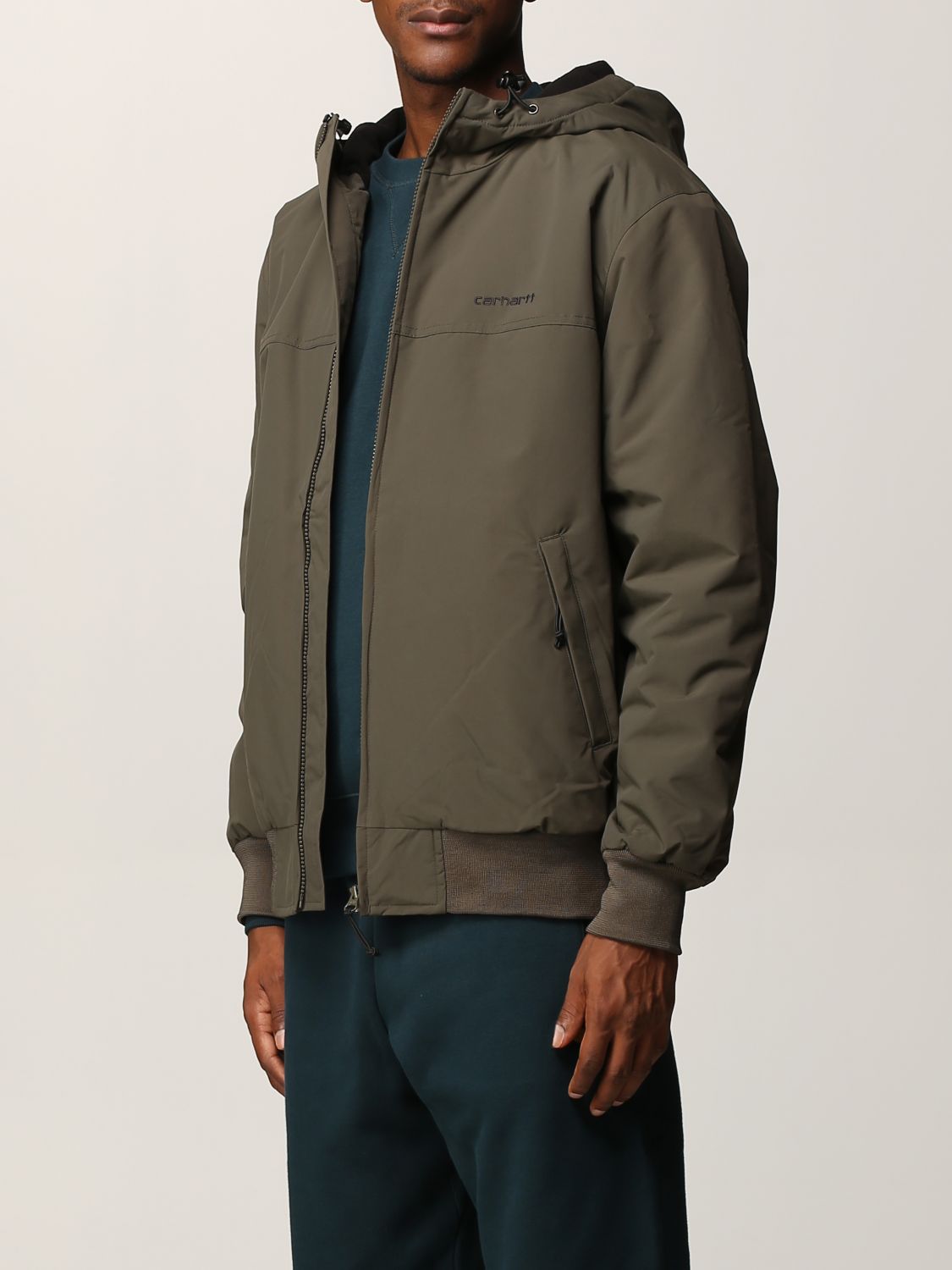 Куртка Carhartt: Куртка Мужское Carhartt зеленый 4