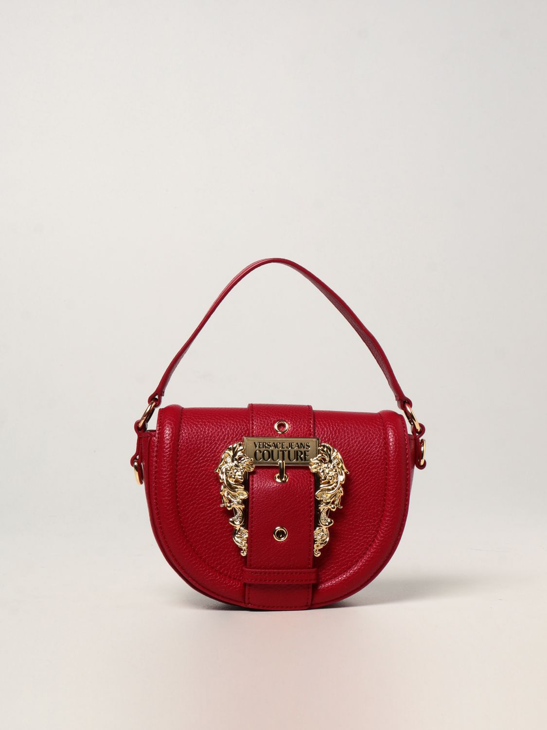 Mini bag Versace Jeans Couture: Versace Jeans Couture bag in textured synthetic leather red 1