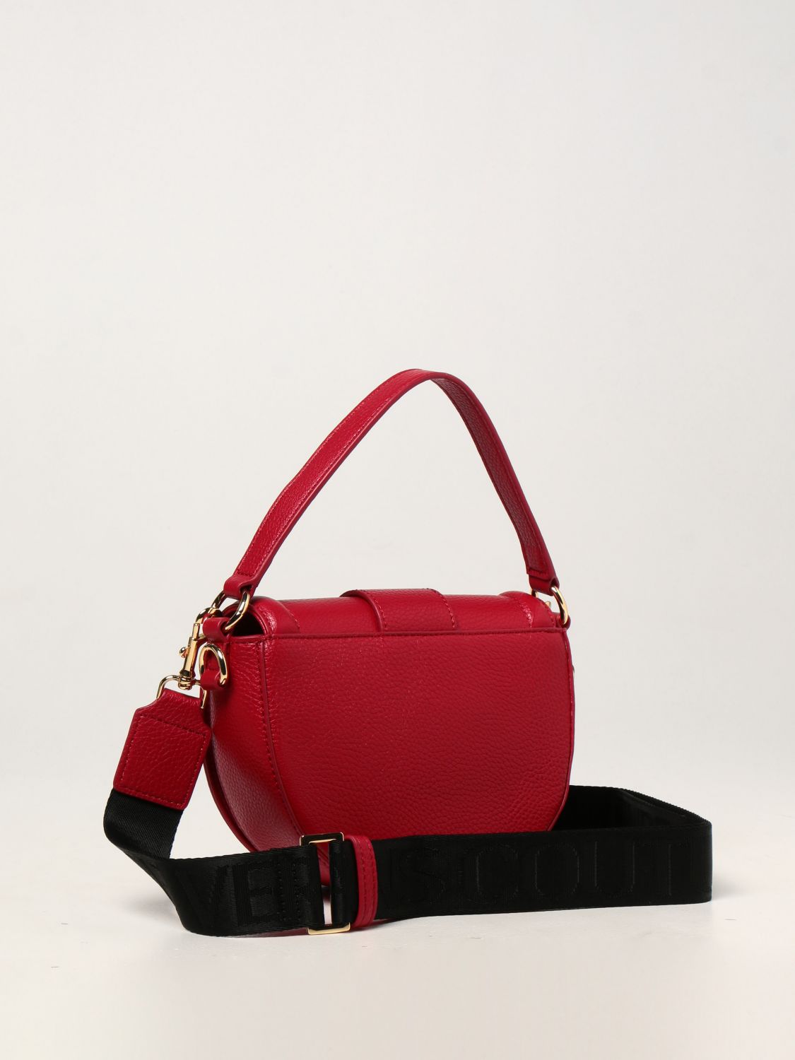 Mini bag Versace Jeans Couture: Versace Jeans Couture bag in textured synthetic leather red 2