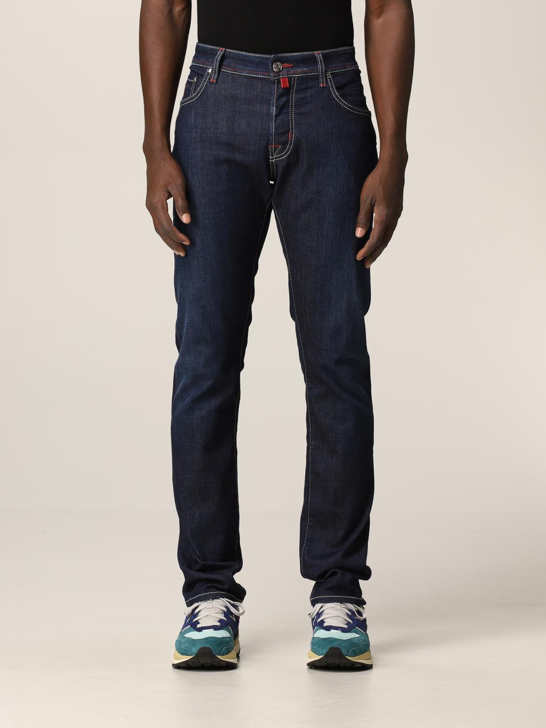 3315325E183731 Jacob Cohen Man Jeans-Pants Blue