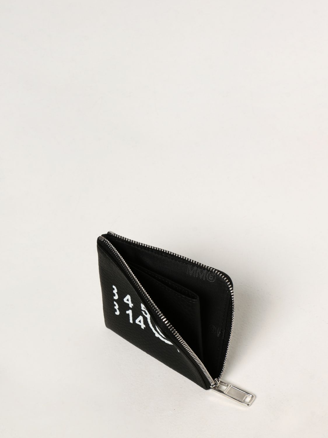 MM6 MAISON MARGIELA: 財布 レディース - ブラック | 財布 Mm6 Maison 