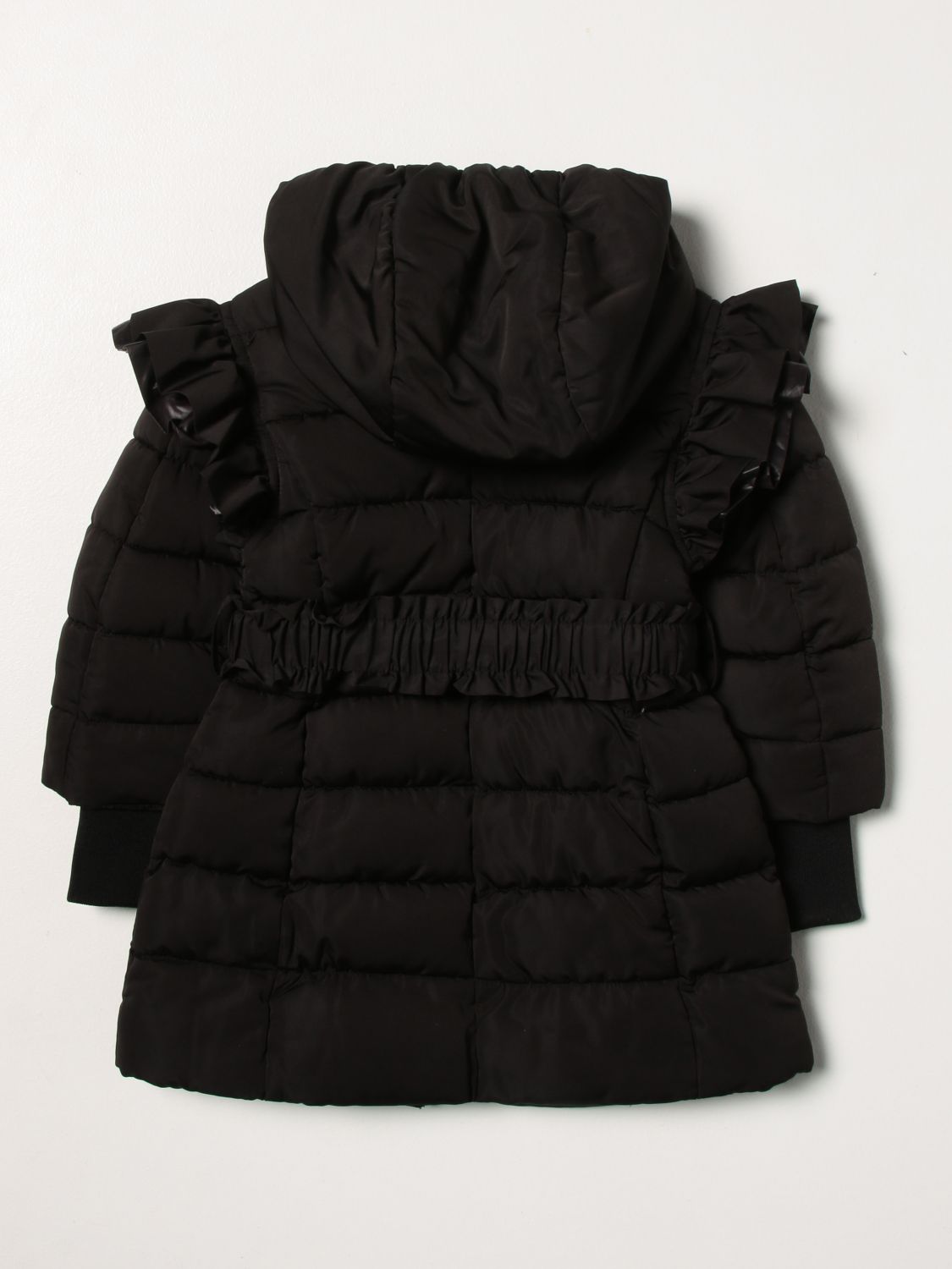 Jacket Monnalisa: Coat kids Monnalisa black 2