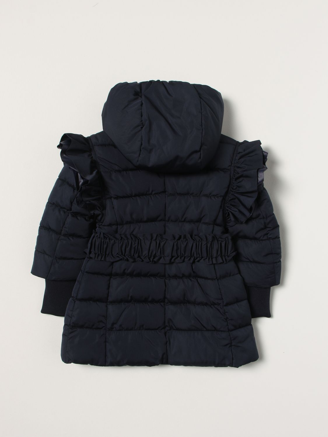 Куртка Monnalisa: Пальто Детское Monnalisa синий 2