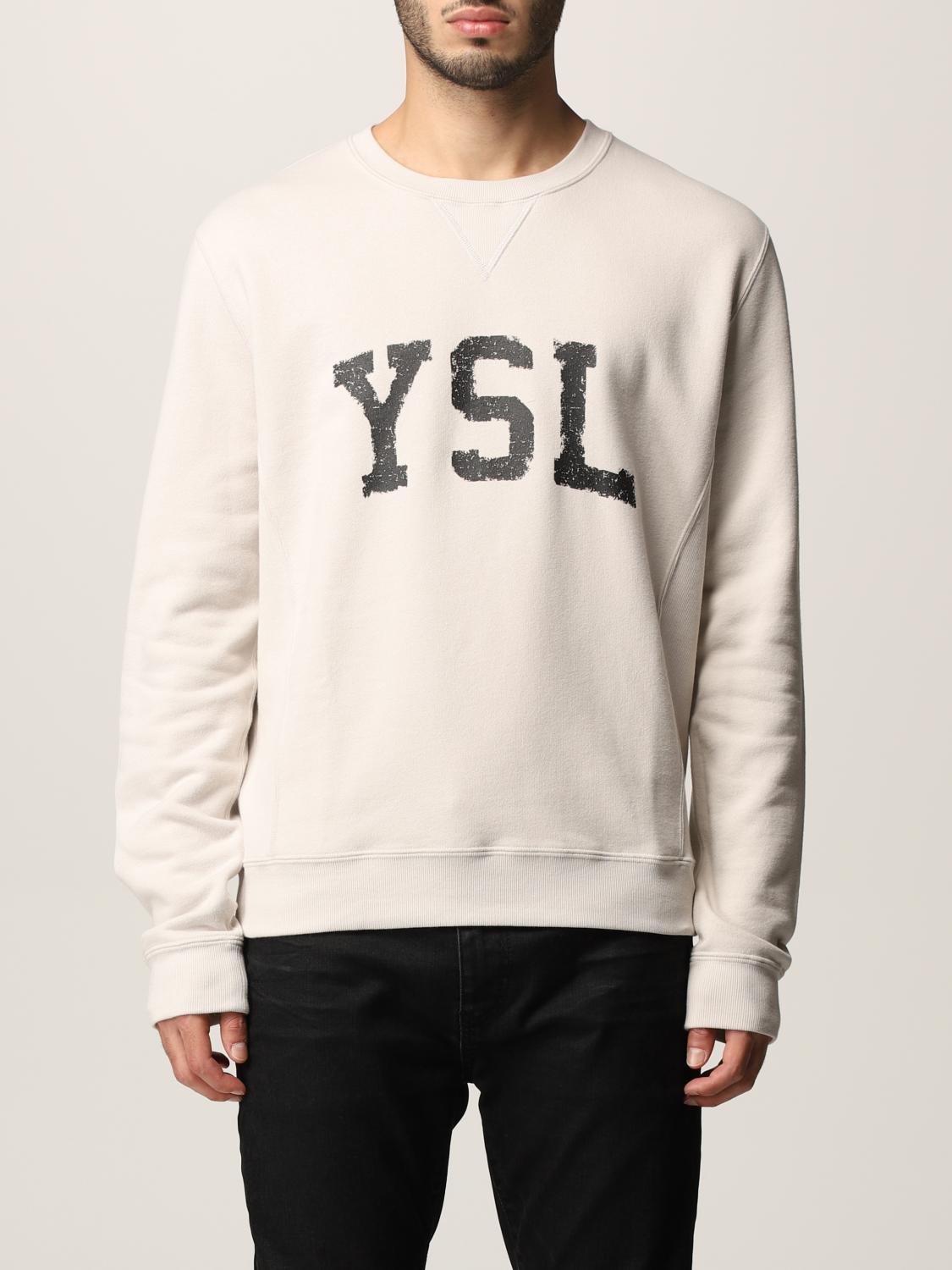 トレーナー SAINT YSLスウェットシャツ AcsZM-m94427252844 LURENT いです