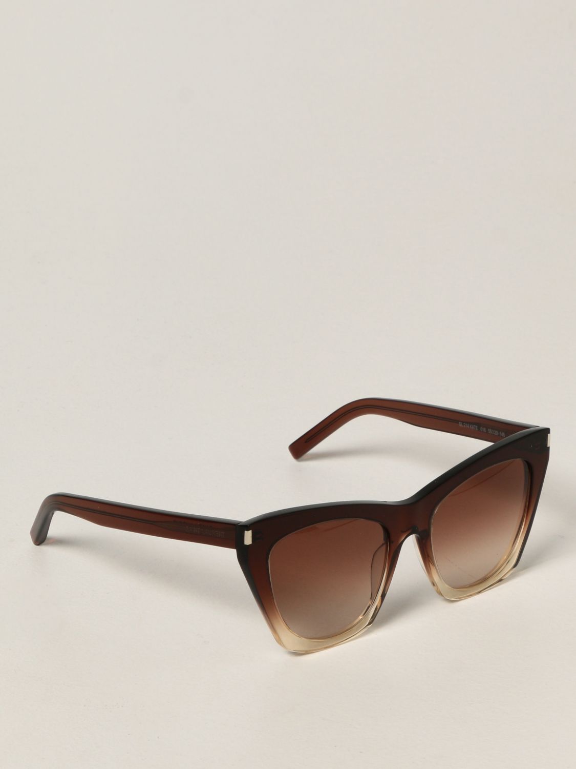 Sunglasses Saint Laurent de color Marrón Mujer Accesorios de Gafas de sol de 