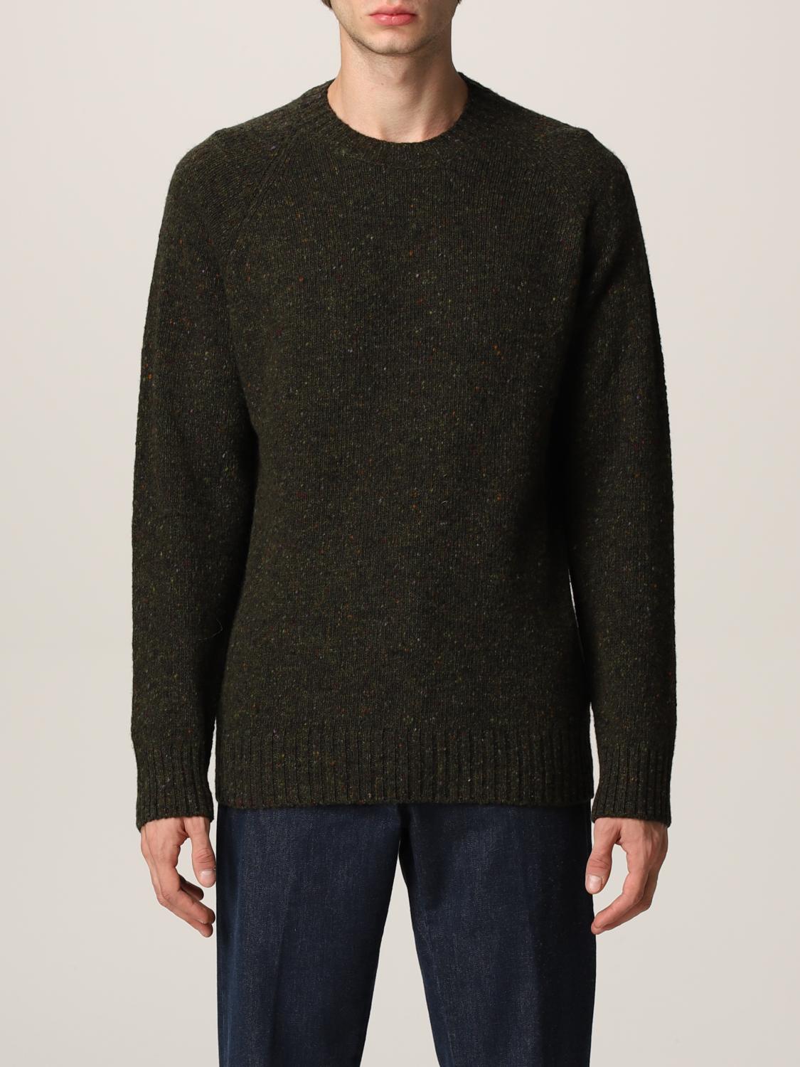 mens green barbour jumper