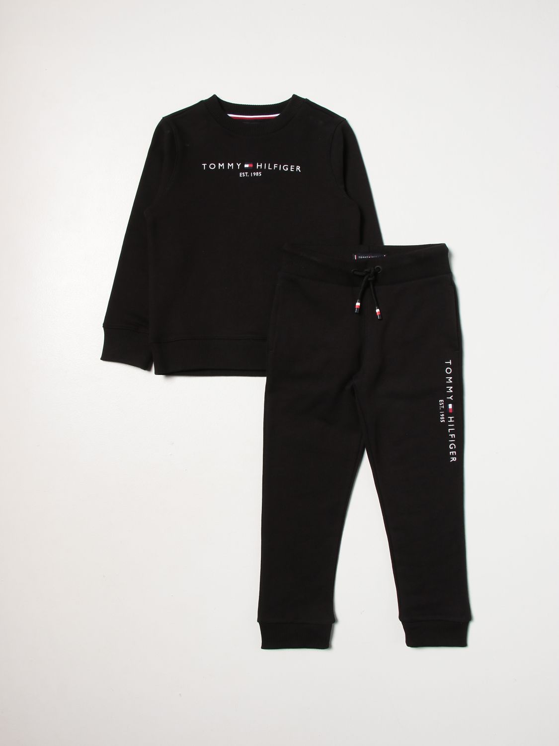 TOMMY HILFIGER: clothing set for boys - Black | Tommy Hilfiger clothing ...