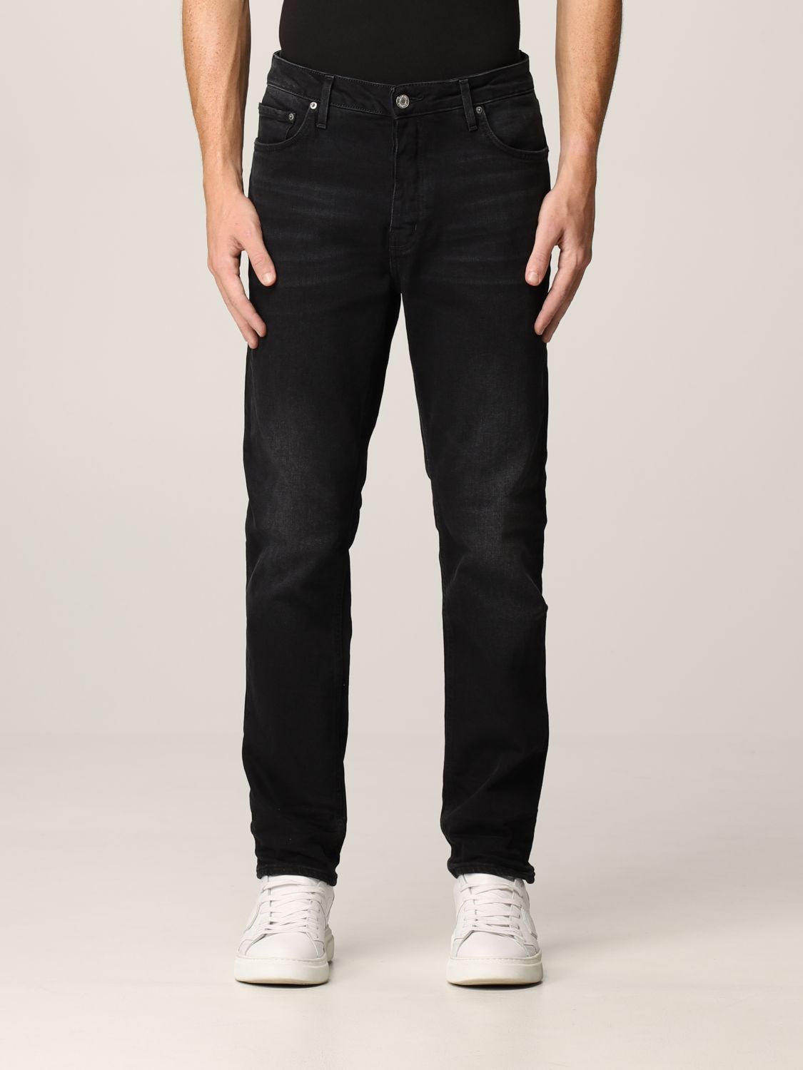 HAIKURE: jeans for men - Black | Haikure jeans HEM03164DS060 online at ...