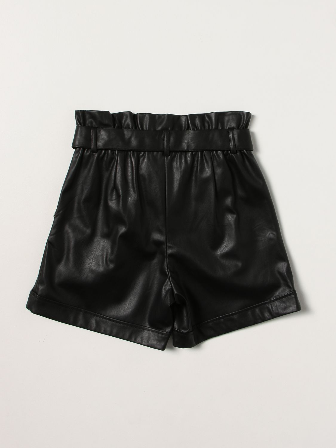 Short Liu Jo: Liu Jo shorts in shiny synthetic leather black 2