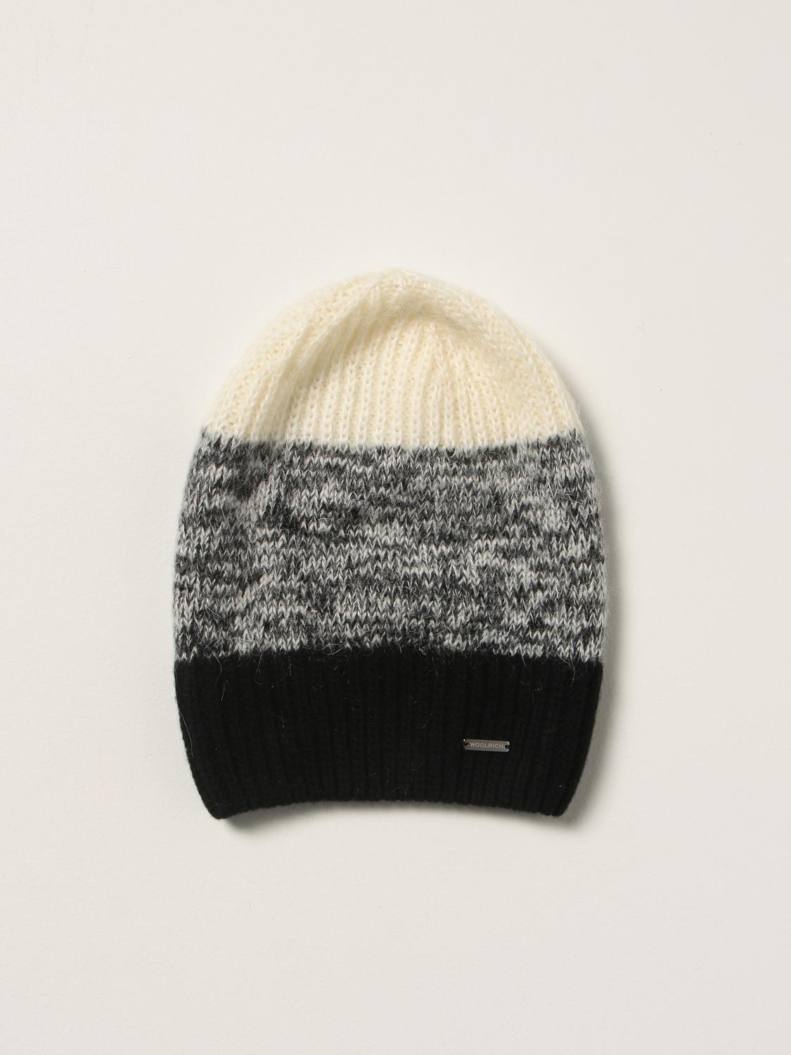 WOOLRICH: beanie hat - Beige | Hat 