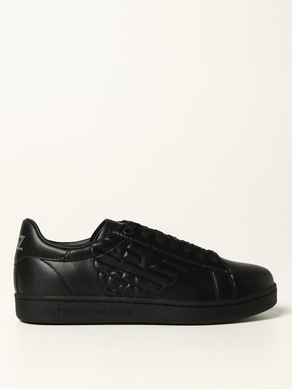 EA7: sneakers for man - Black | Ea7 sneakers X8X001 XCC51 online on ...