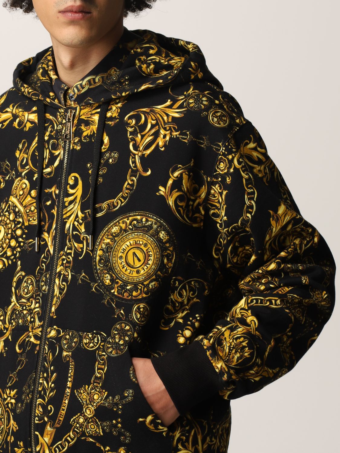 VERSACE JEANS COUTURE: Sweatshirt men | Sweatshirt Versace Jeans ...