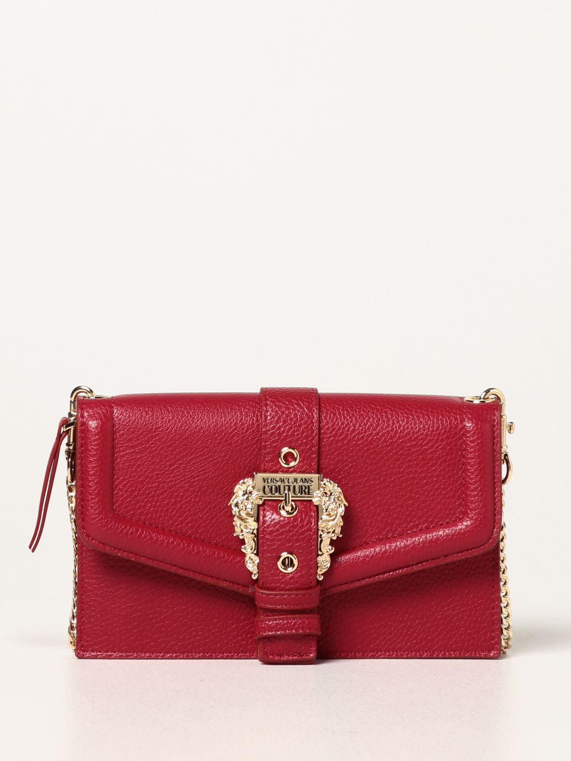 Mini bag Versace Jeans Couture: Versace Jeans Couture wallet bag in synthetic leather red 1