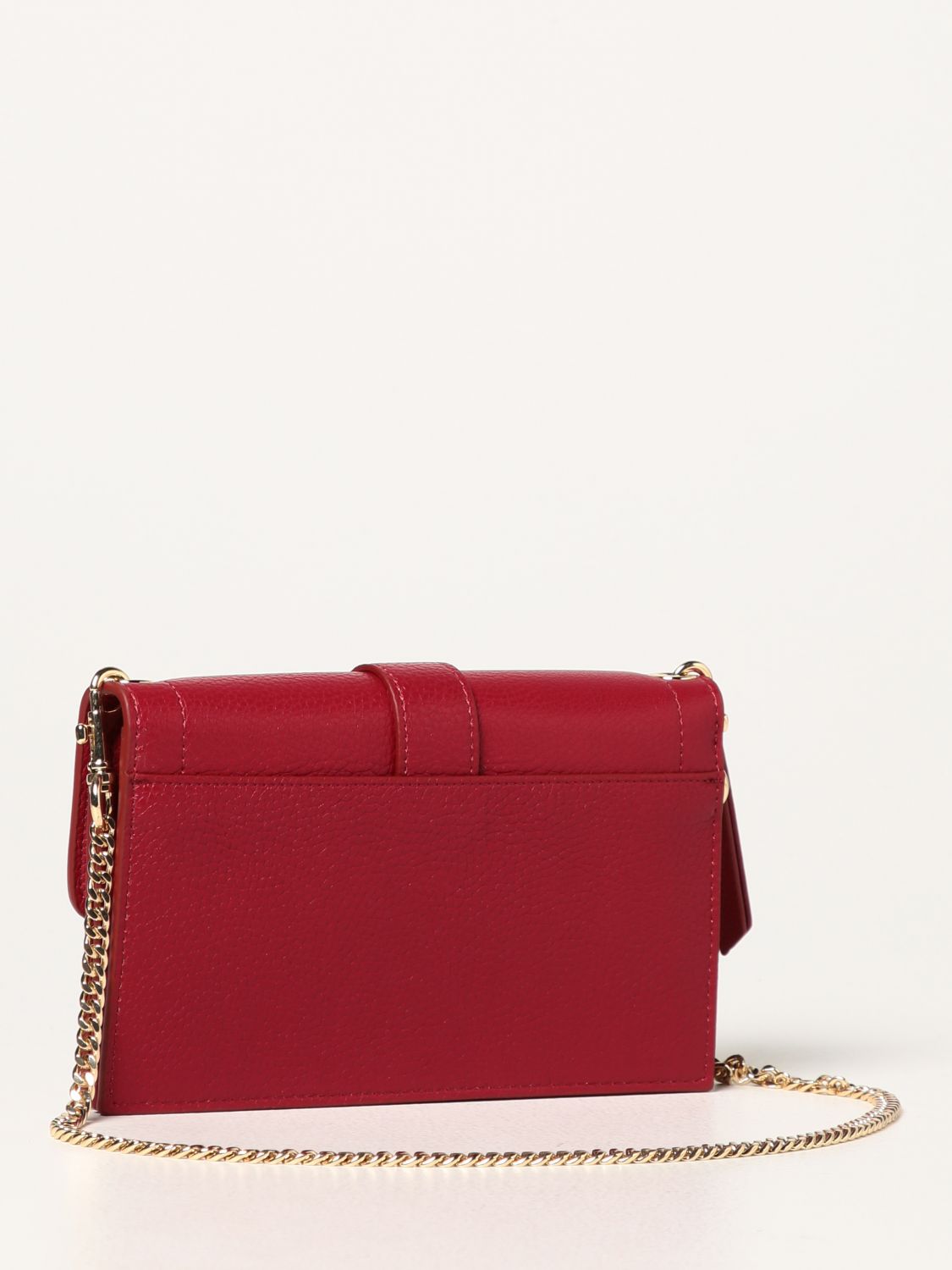Mini bag Versace Jeans Couture: Versace Jeans Couture wallet bag in synthetic leather red 2