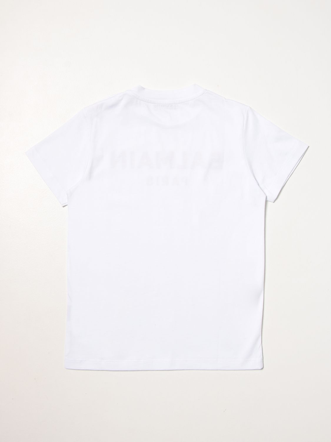 T-shirt Balmain: Balmain cotton t-shirt with logo white 2
