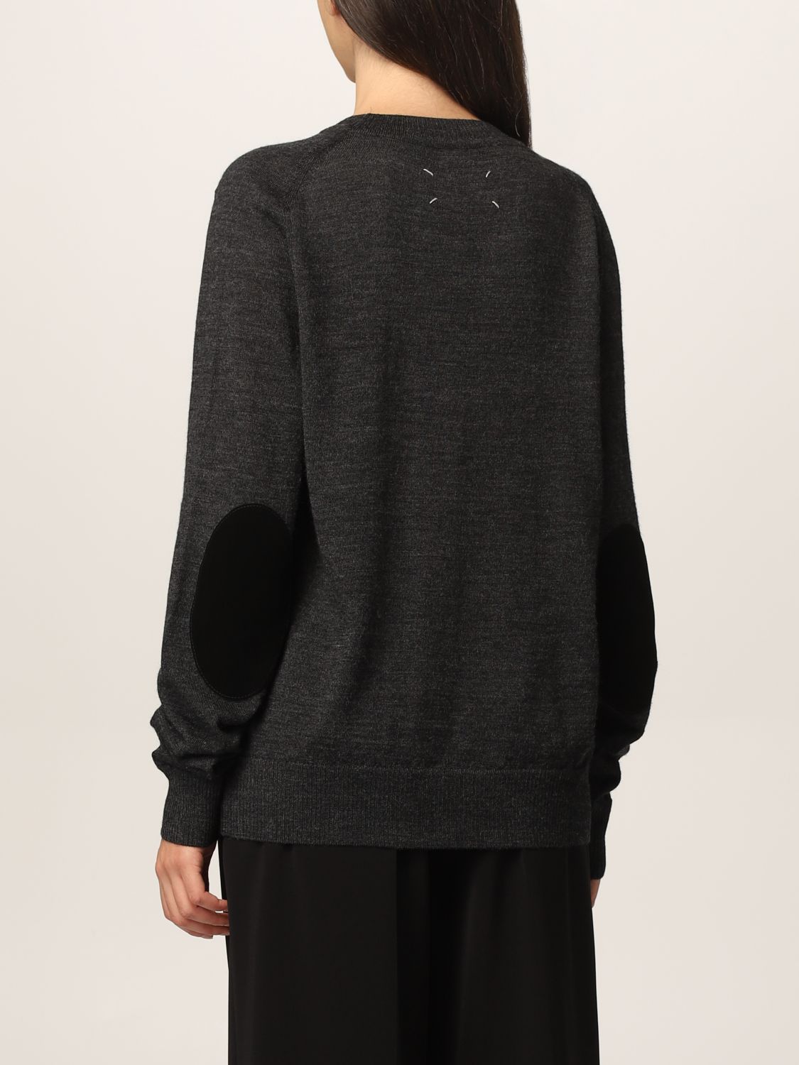 MAISON MARGIELA: sweater for woman - Grey | Maison Margiela sweater ...
