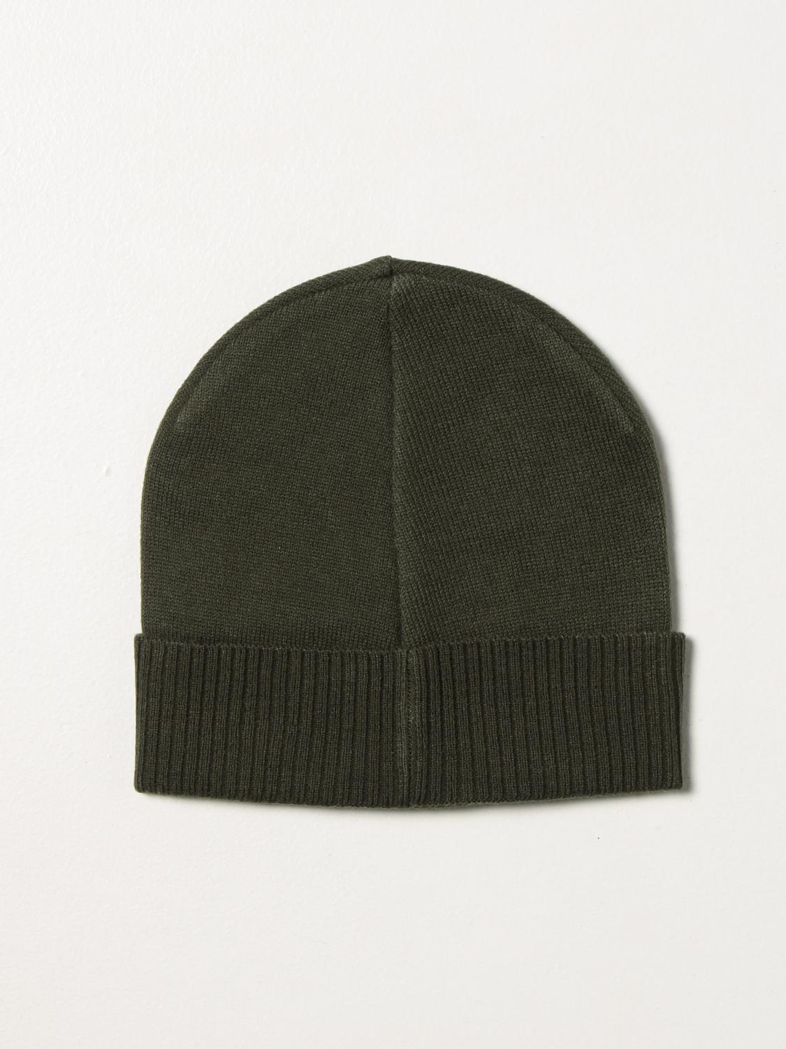 DIESEL: Cappello a berretto con logo - Verde | Cappello Bambino Diesel  00J52B 0NABQ GIGLIO.COM