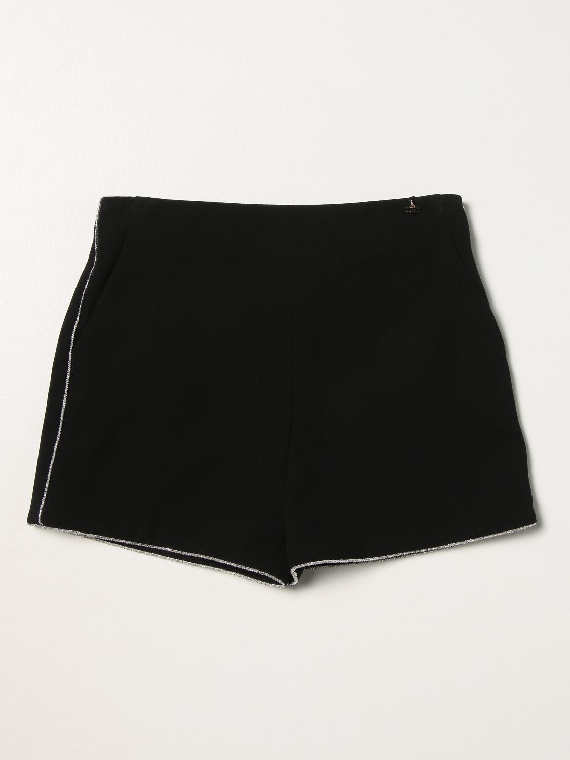 Pantalones cortos Elisabetta Franchi: Pantalones cortos niños Elisabetta Franchi negro 1